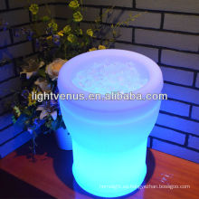 Cubo de hielo LED con control remoto